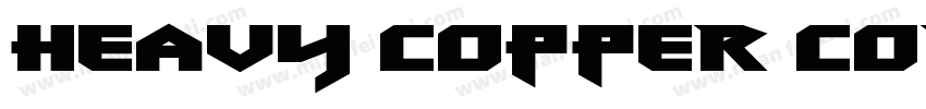 Heavy Copper Condens字体转换